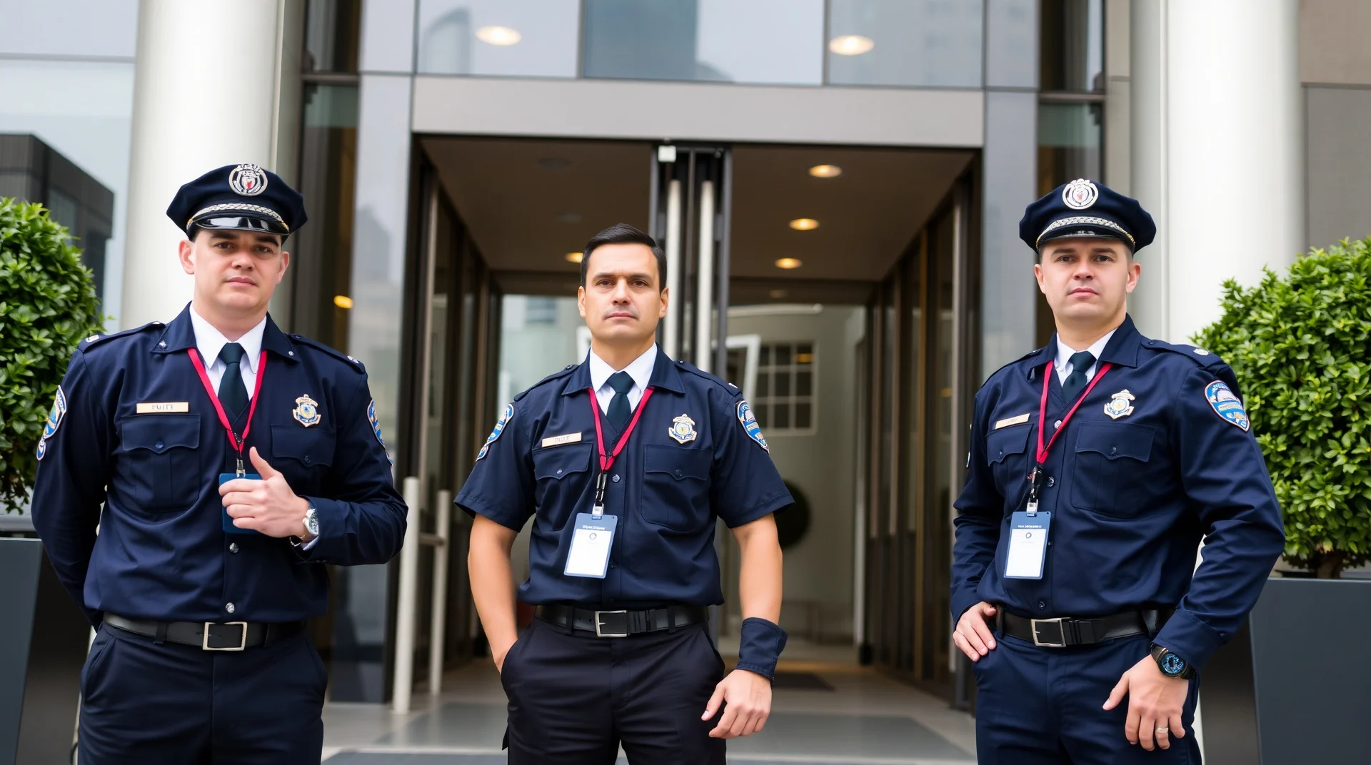 Security Guards on duty
